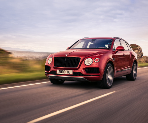 Das Bentley Bentayga Luxury V8 SUV Wallpaper 480x400