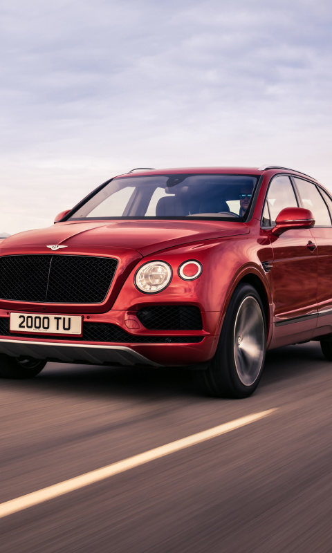 Bentley Bentayga Luxury V8 SUV screenshot #1 480x800