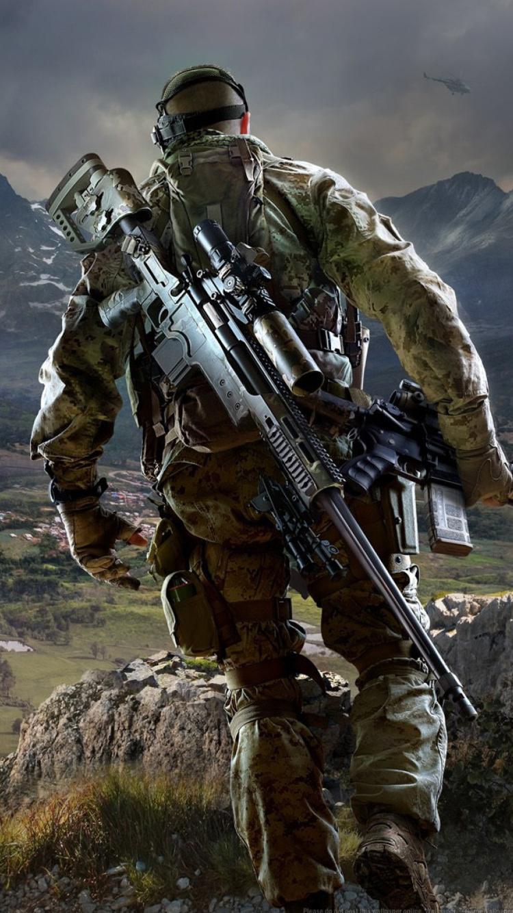 Обои Sniper Ghost Warrior 3 750x1334
