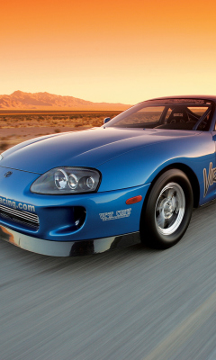 Screenshot №1 pro téma Toyota Supra 240x400