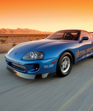 Toyota Supra - Obrázkek zdarma pro 320x480