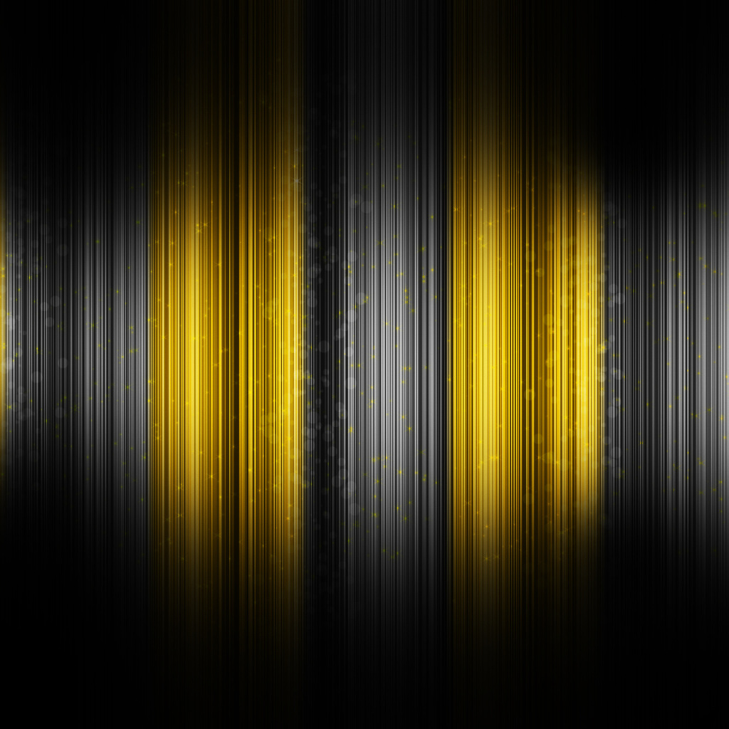 Обои Yellow Lines Pattern 1024x1024