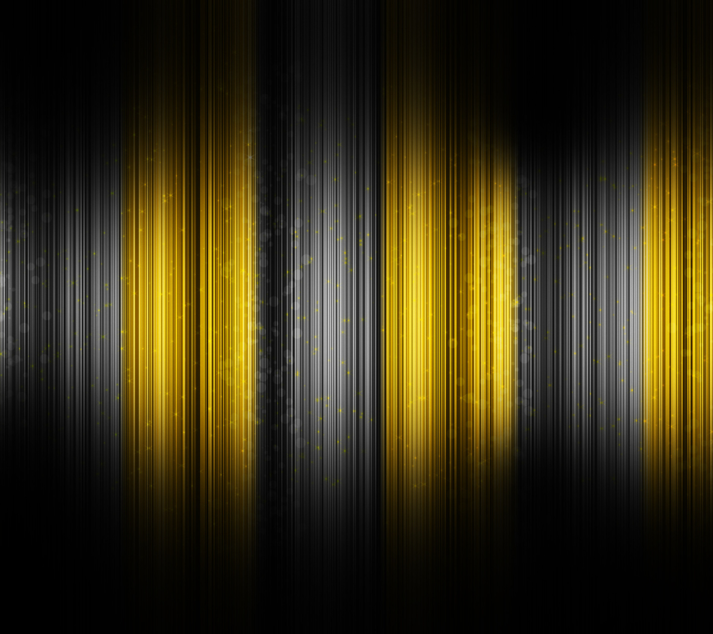 Sfondi Yellow Lines Pattern 1440x1280