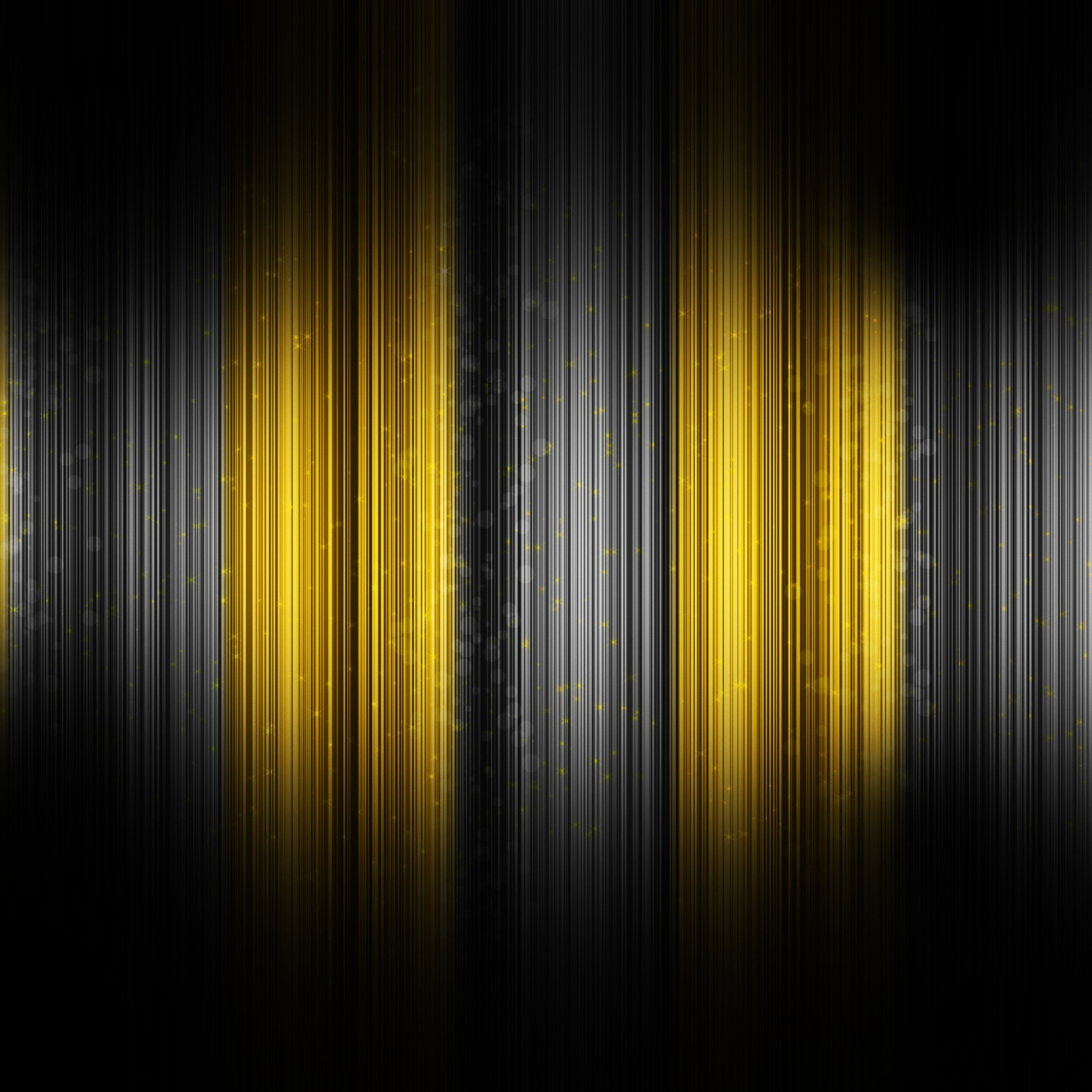Обои Yellow Lines Pattern 2048x2048