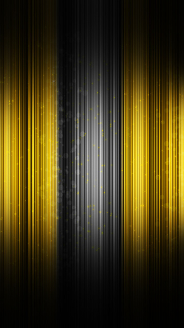 Sfondi Yellow Lines Pattern 360x640