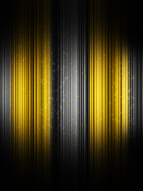 Fondo de pantalla Yellow Lines Pattern 480x640