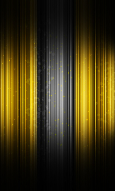 Yellow Lines Pattern wallpaper 480x800