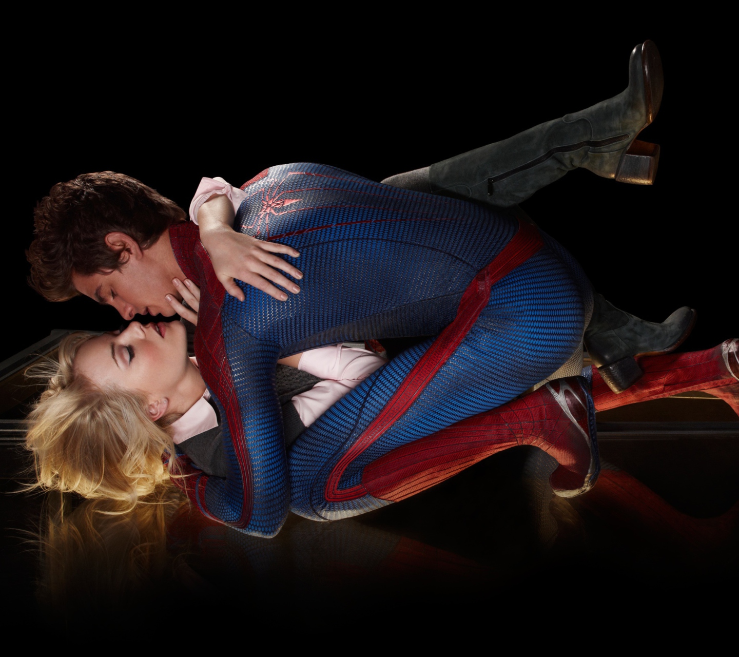 Screenshot №1 pro téma Amazing Spider Man Love Kiss 1440x1280