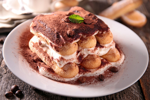 Sfondi Tiramisu Tasty Cake 480x320