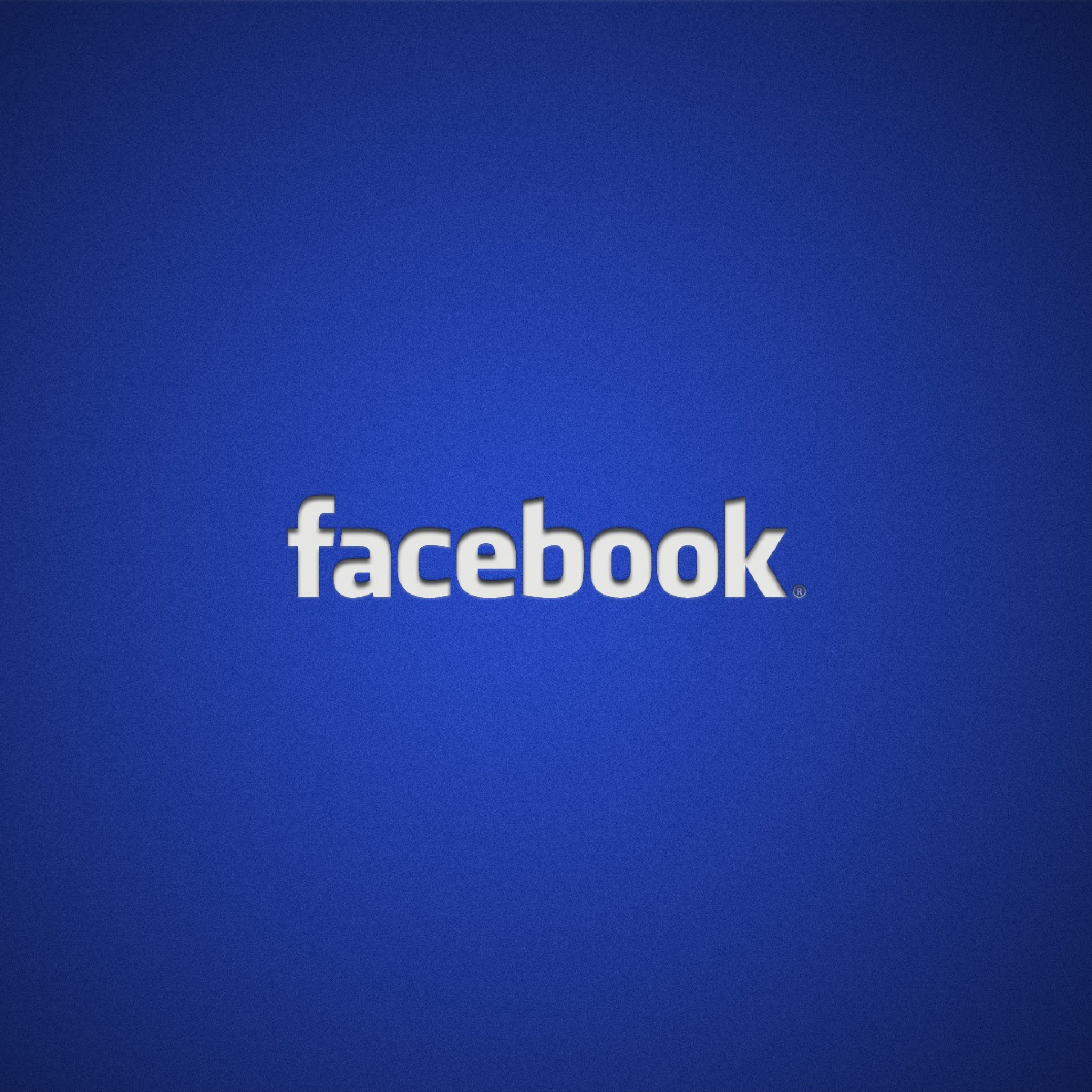 Das Facebook Logo Wallpaper 2048x2048