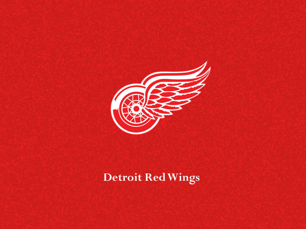 Fondo de pantalla Detroit Red Wings 1024x768