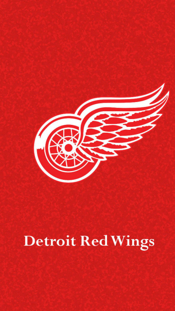 Fondo de pantalla Detroit Red Wings 360x640