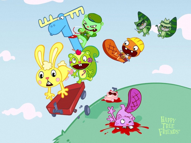 Screenshot №1 pro téma Happy Tree Friends 640x480