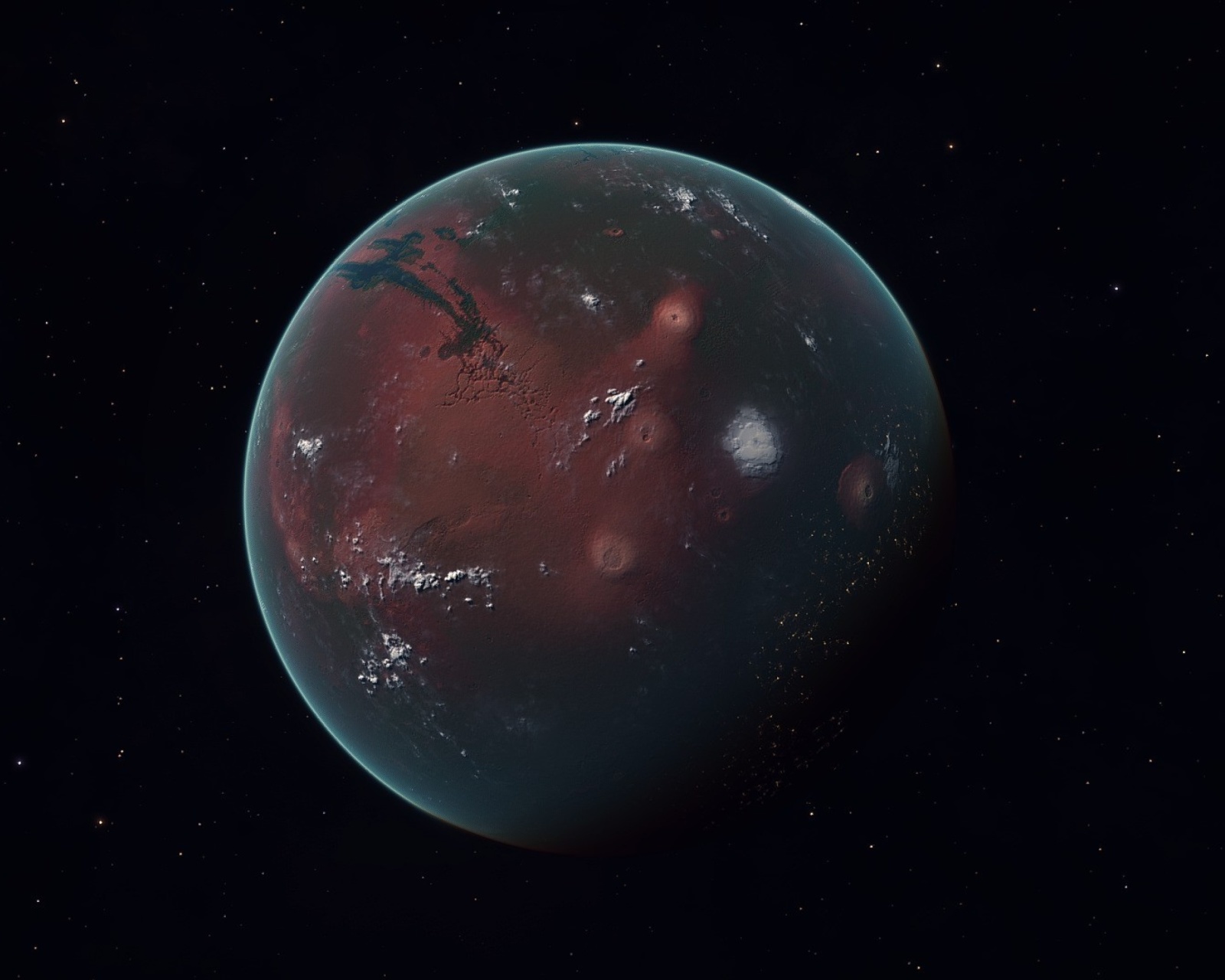 Fondo de pantalla Mars Planet 1600x1280