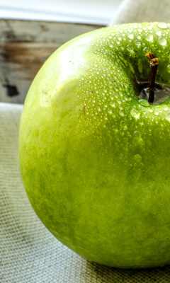 Das Green Apple Wallpaper 240x400