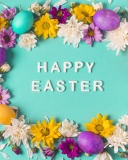 Обои Happy Easter Celebrate 128x160