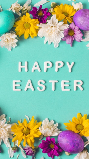 Fondo de pantalla Happy Easter Celebrate 360x640