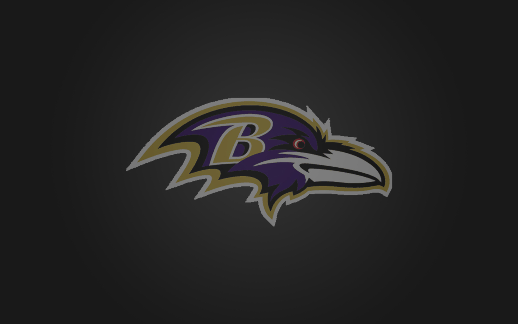 Screenshot №1 pro téma Baltimore Ravens 1680x1050