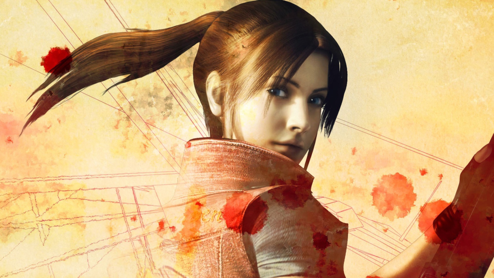 Screenshot №1 pro téma Resident Evil Claire Redfield 1600x900
