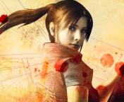 Screenshot №1 pro téma Resident Evil Claire Redfield 176x144