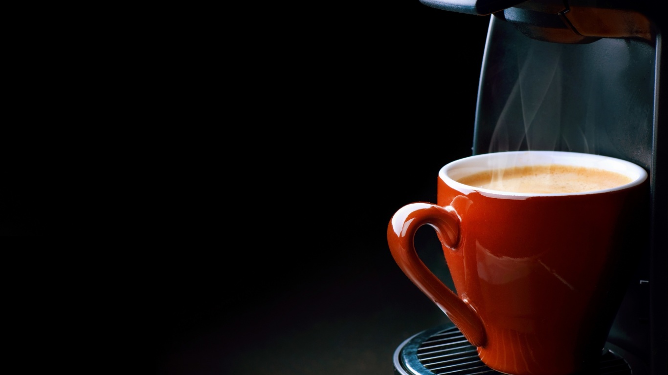 Screenshot №1 pro téma Espresso from Coffee Machine 1366x768