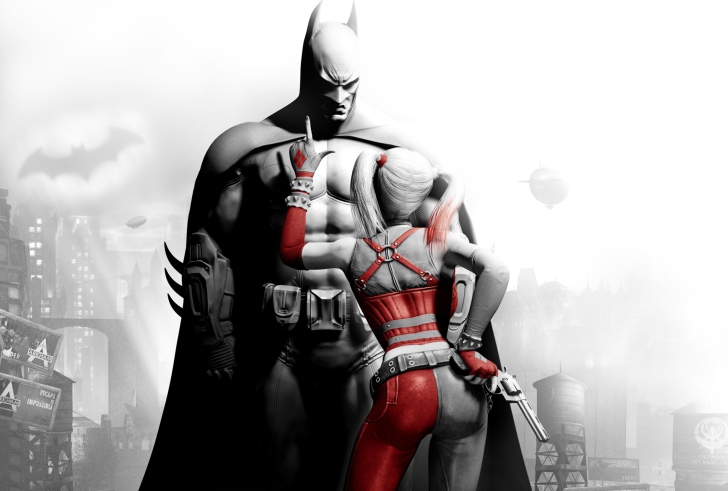 Sfondi Batman And Harley Quinn