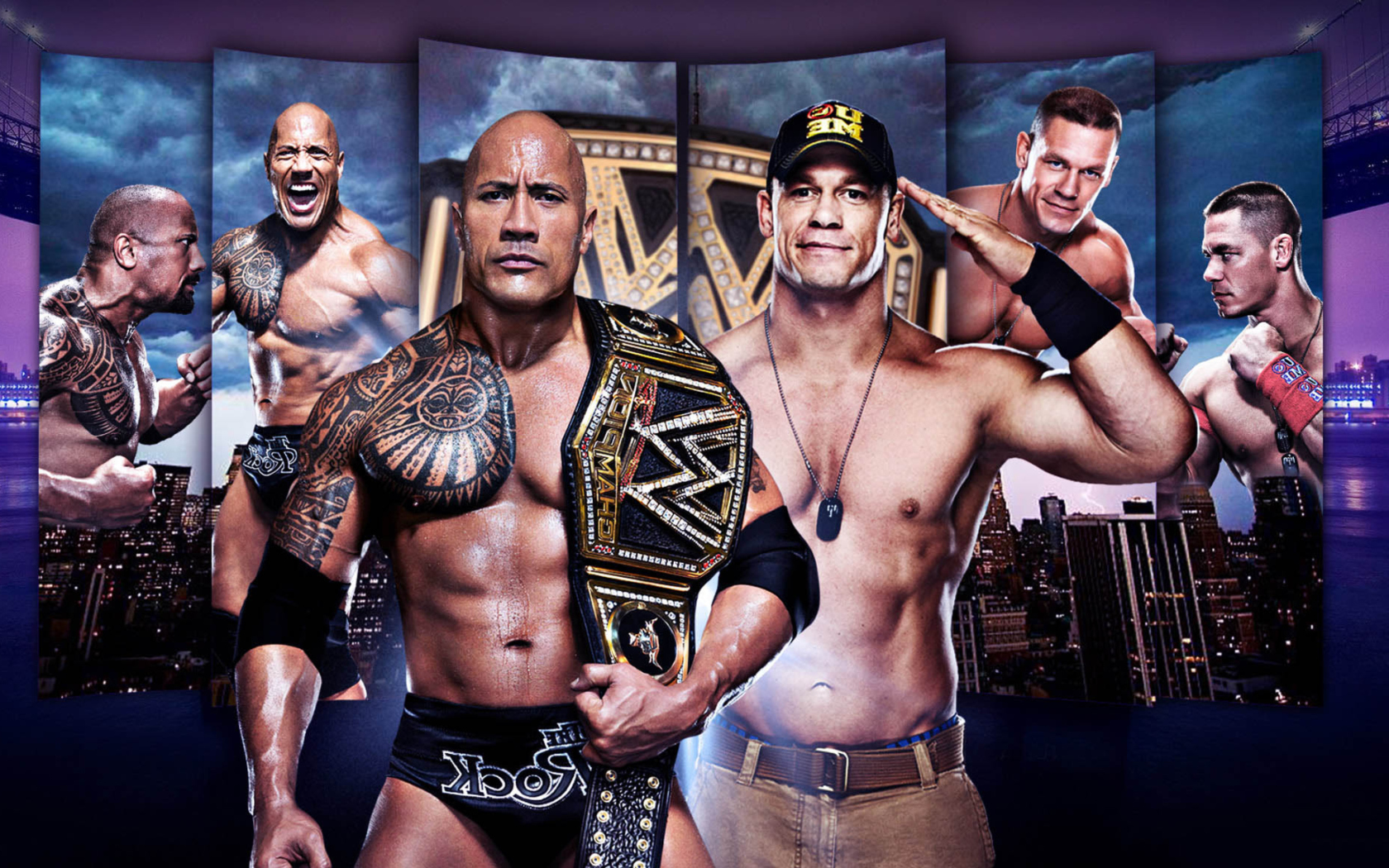 Screenshot №1 pro téma WWE Wrestlemania HD 1680x1050
