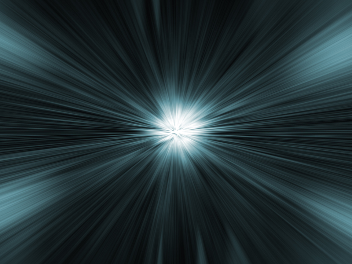 Sfondi Bright rays on a dark background 1152x864