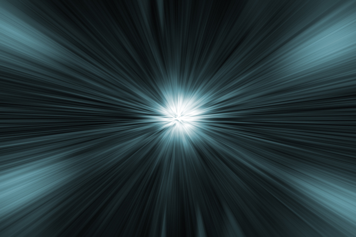 Das Bright rays on a dark background Wallpaper