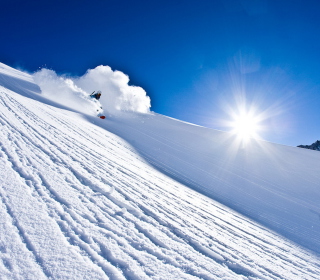 Alpine Skiing papel de parede para celular para iPad Air