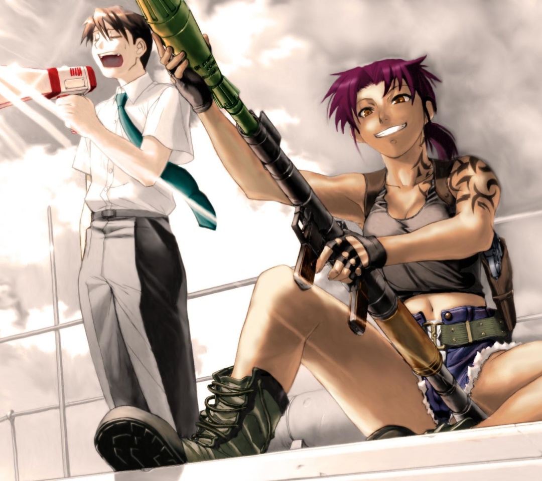 Screenshot №1 pro téma Black Lagoon Anime 1080x960