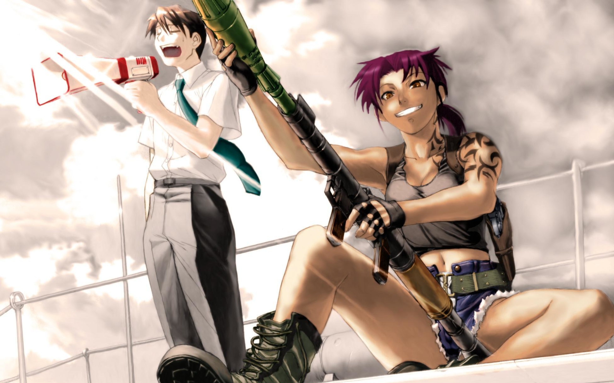 Screenshot №1 pro téma Black Lagoon Anime 2560x1600