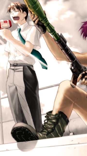 Screenshot №1 pro téma Black Lagoon Anime 360x640