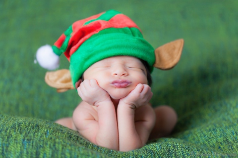 Screenshot №1 pro téma Cute Baby Elf 480x320