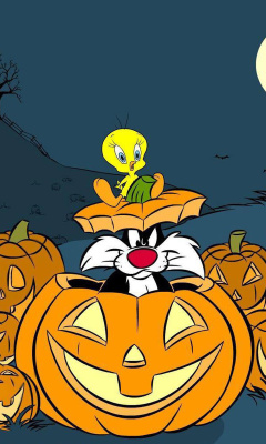 Screenshot №1 pro téma Looney Tunes Halloween 240x400