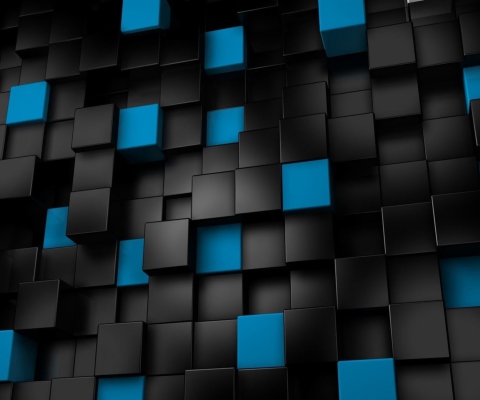 Cube Abstract screenshot #1 480x400