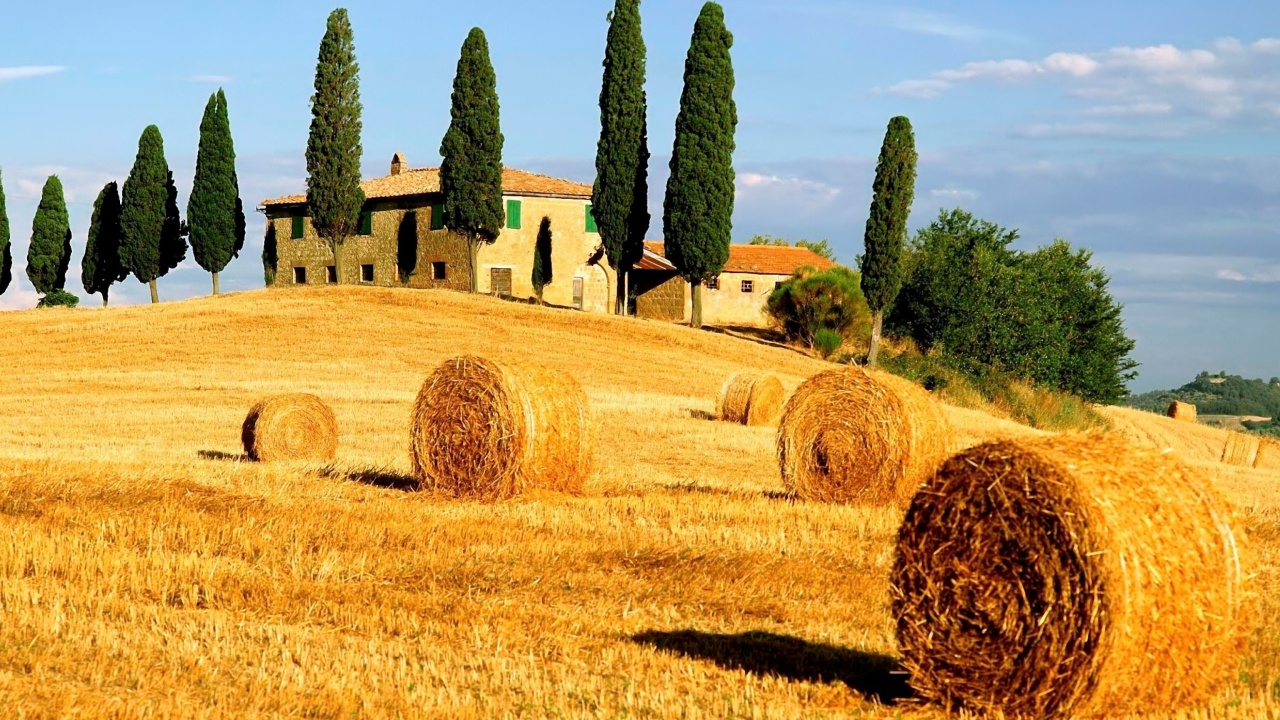 Das Haystack in Italy Wallpaper 1280x720