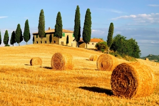 Haystack in Italy Wallpaper for Android, iPhone and iPad