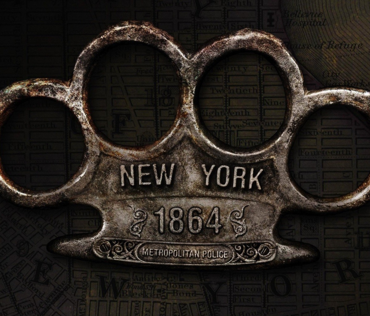 New York Police Knuckles wallpaper 1200x1024