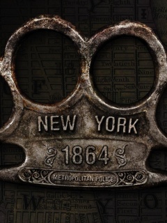 Fondo de pantalla New York Police Knuckles 240x320