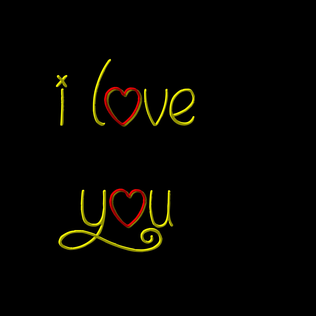 Screenshot №1 pro téma I Love You 1024x1024