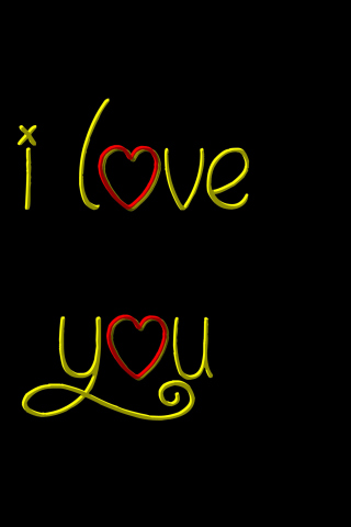 I Love You wallpaper 320x480