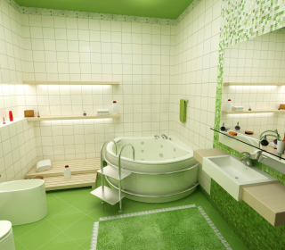 Bathroom Interior Design - Obrázkek zdarma pro 1024x1024