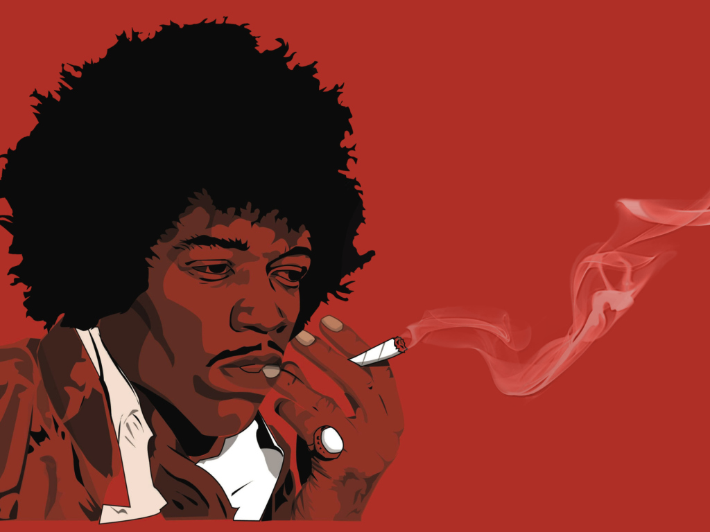 Fondo de pantalla Jimi Hendrix 1024x768