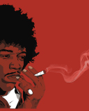 Das Jimi Hendrix Wallpaper 128x160