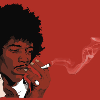 Jimi Hendrix Background for 1024x1024