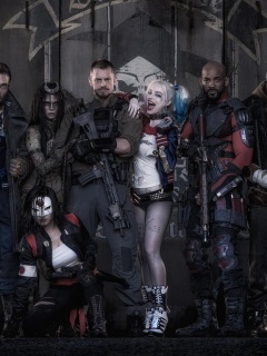 Fondo de pantalla Suicide Squad 2 240x320