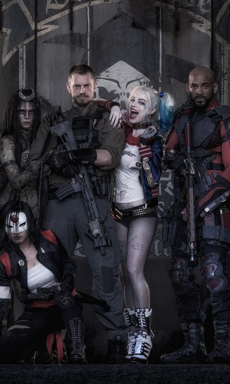 Das Suicide Squad 2 Wallpaper 768x1280