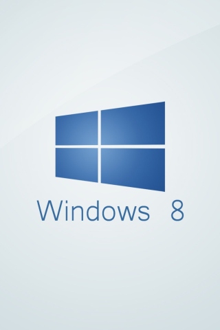 Fondo de pantalla Windows 8 Logo 320x480