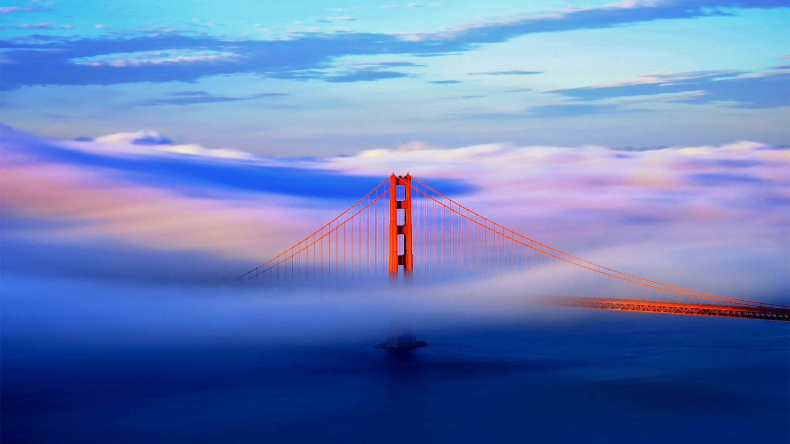 Fondo de pantalla San Francisco Golden Gate Bridge 1600x900